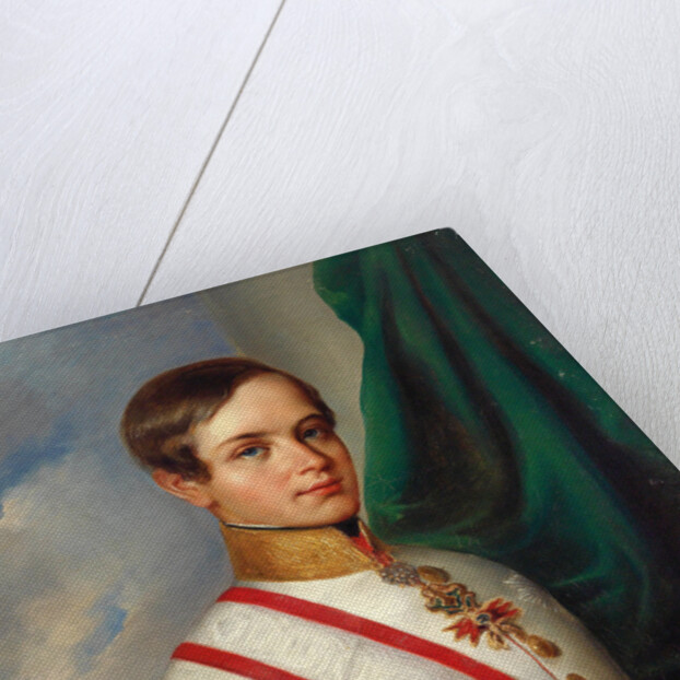 Portrait of Franz Joseph I of Austria, 1849 by Anonymous