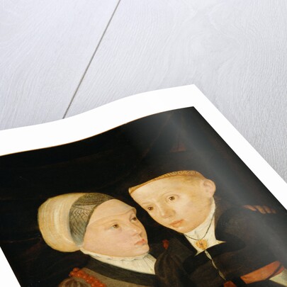 Portrait of a brother and a sister, also known as Fugger children, c.1540 by Anonymous