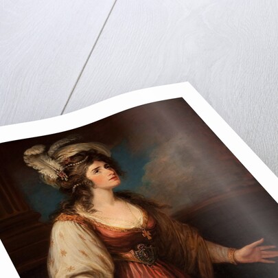 Portrait of Sarah Siddons als Zara, ca 1784 by Anonymous