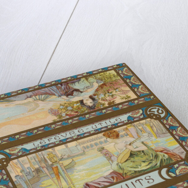 Lefèvre-Utile Buscuits Label, ca 1896 by Anonymous