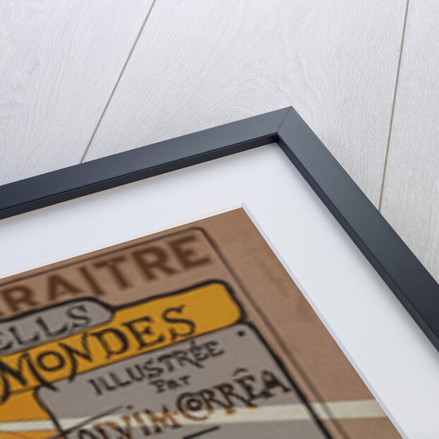 Poster to the special edition of The War of Worlds by H. G. Wells, 1906 by Anonymous