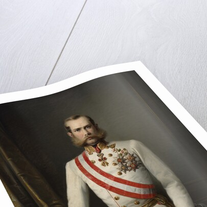 Portrait of Franz Joseph I of Austria, 1862 by Anonymous