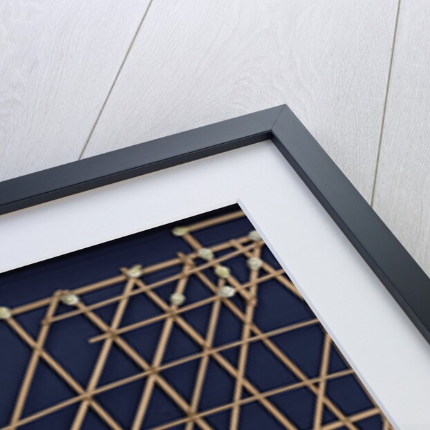 Marshall Islands stick chart. Micronesia, c. 1920 by Anonymous