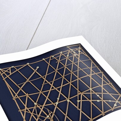 Marshall Islands stick chart. Micronesia, c. 1920 by Anonymous