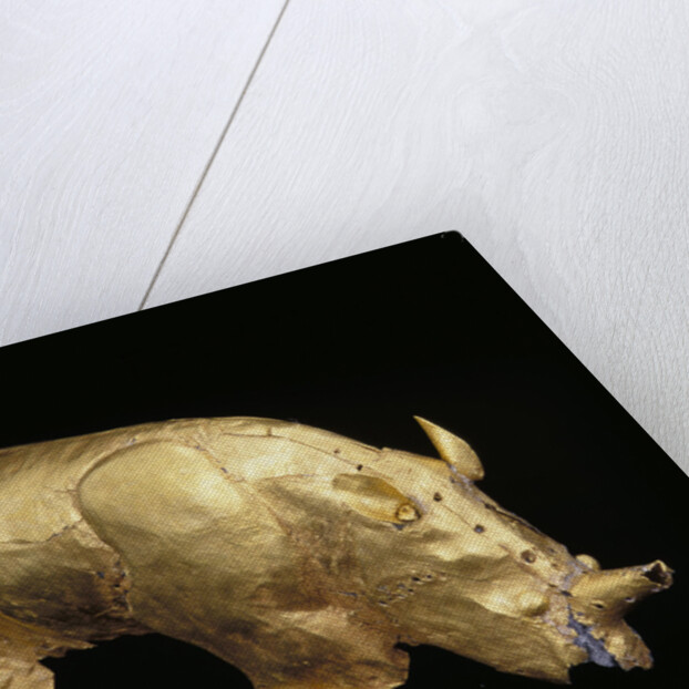 The golden rhinoceros of Mapungubwe, ca 1220-1290 by Anonymous