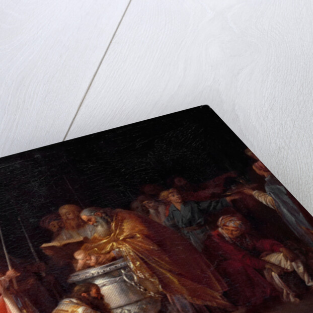 Infant Baptism in Russia, 1765 by Anonymous