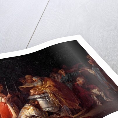 Infant Baptism in Russia, 1765 by Anonymous