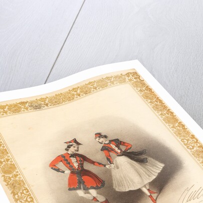 Carlotta Grisi and Jules Perrot in La Polka by Anonymous