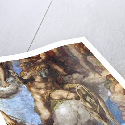 Saint Bartholomew displaying his flayed skin, 1537-1541 by Anonymous