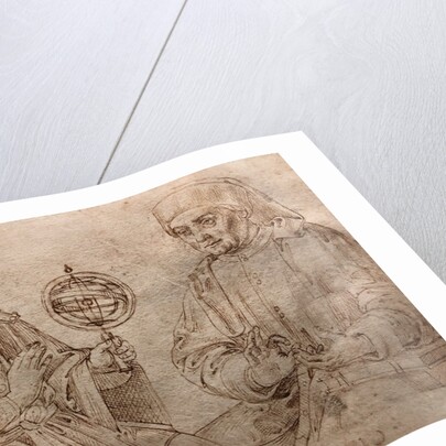 Claudius Ptolemy and Boethius by Anonymous