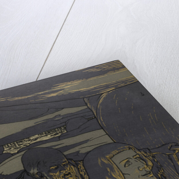 Illustration The Nibelungs, 1898-1901 by Anonymous