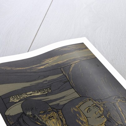 Illustration The Nibelungs, 1898-1901 by Anonymous