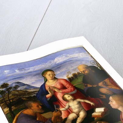 The Virgin and Child with Saints , 1500 by Anonymous