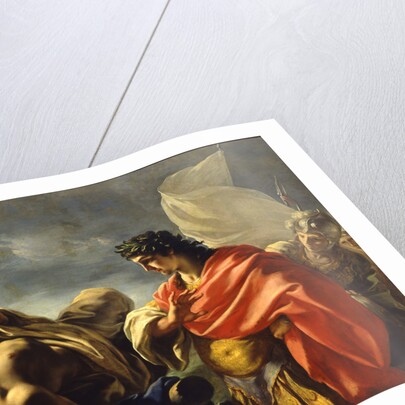 Alexander before the Dead Body of Darius, um 1700 by Anonymous