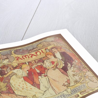 Amants a comedy at the Theatre de la Renaissance, 1895 by Anonymous