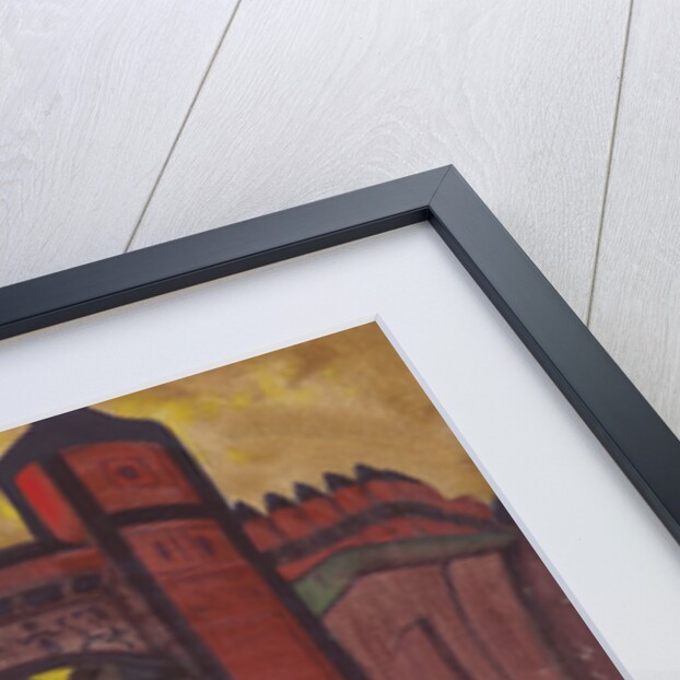 The Gates of Tmutarakan. Stage design for the opera The Tale of Tsar Saltan by N. Rimsky-Korsakov, 1 by Anonymous