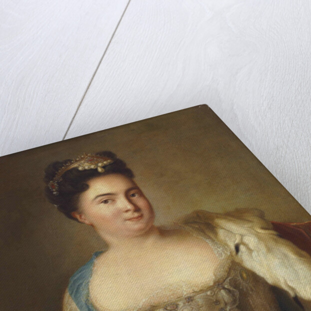 Portrait of Empress Catherine I. by Anonymous