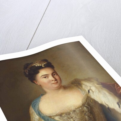 Portrait of Empress Catherine I. by Anonymous
