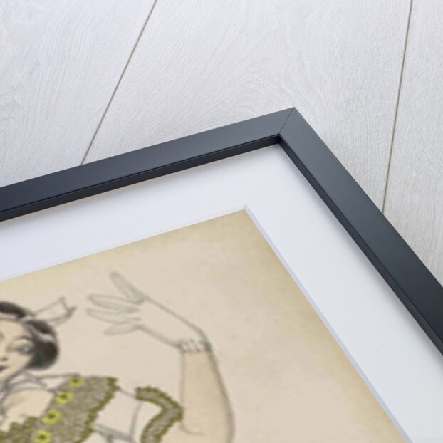 Costume design for the Ballet La Nuit ensorcelée by F. Chopin and L. Aubert, 1923 by Anonymous