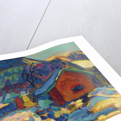 Winter study with mountain, 1908 by Anonymous