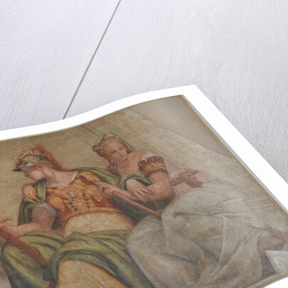 Minerva between Geometry and Arithmetics, 1551 by Anonymous