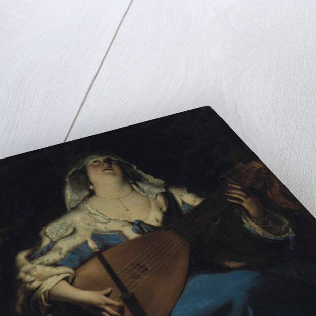 The Lute Player by Anonymous