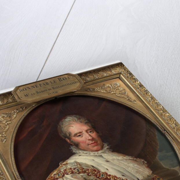 Portrait of King Charles X of France by Anonymous