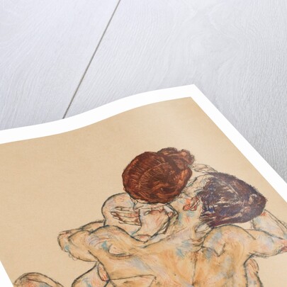 Man and Woman (Embrace), 1917 by Anonymous