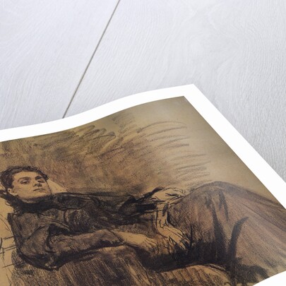 Portrait of the actress Eleonora Duse, 1891 by Anonymous