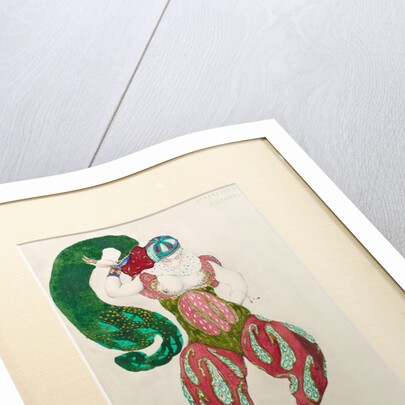Costume design for the ballet Sheherazade by N. Rimsky-Korsakov, 1910 by Anonymous