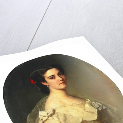 Portrait of Baroness Lina Yxkull-Gyllenband, née von Adelson, 1863 by Anonymous