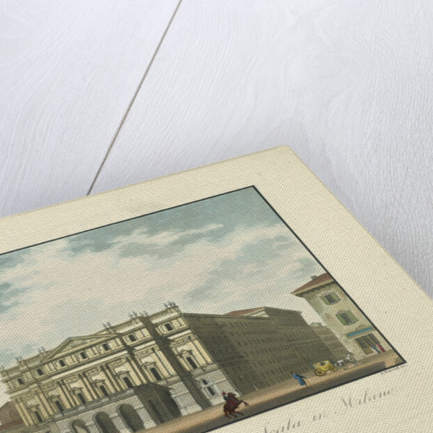 Teatro alla Scala, ca 1820 by Anonymous