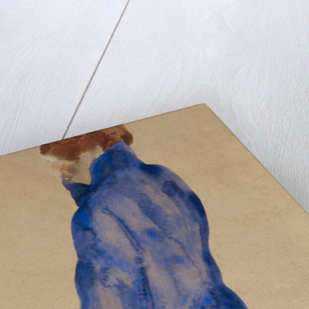 Woman in the blue dress, 1911 by Anonymous