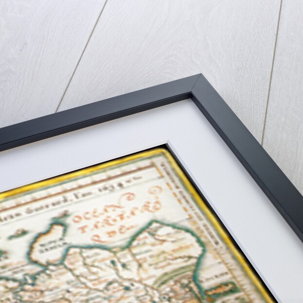 Nautical world map. (Australia is suggested but still unknown territory and, California is shown as by Anonymous