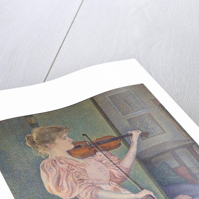 Portrait of the violinist Irma Sèthe, 1894 by Anonymous