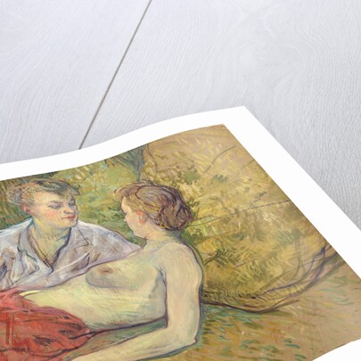 Les deux amies, 1895 by Anonymous