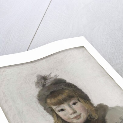 Portrait of a little girl, c. 1898 by Anonymous