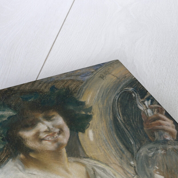 Bacchante (Nymph crowned with vine leaves), um 1900-1904 by Anonymous