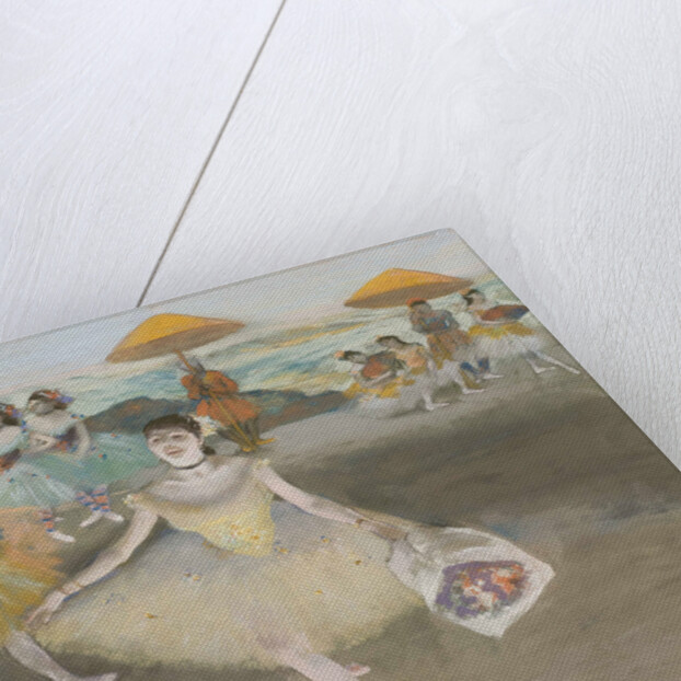 Danseuse au bouquet, saluant sur la scène (Dancer with bouquet), 1878 by Anonymous