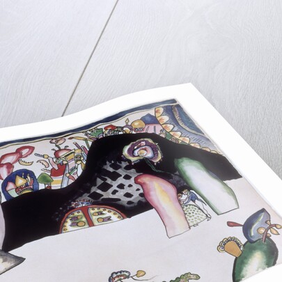 Aquarell für Violett (Bild II). (Aquarelle pour Violet (Tableau II), 1914 by Anonymous