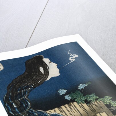 The Mansion of the Plates (Sara yashiki), from the series One Hundred Ghost Stories (Hyaku monogatar by Anonymous