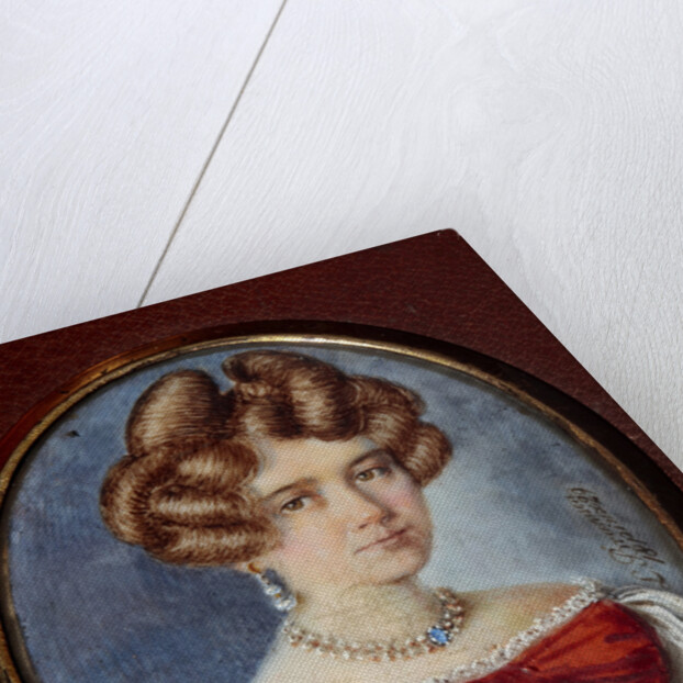 Portrait of Alexandra Andreyevna Tchaikovsky, née dAssier, 1829 by Anonymous