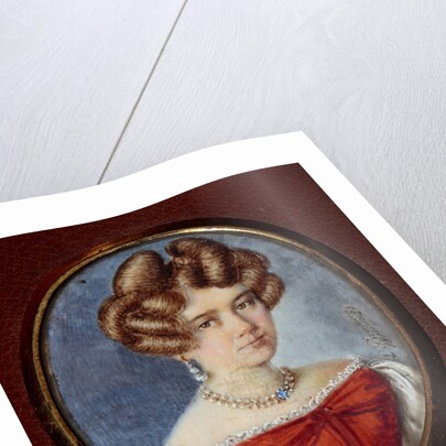 Portrait of Alexandra Andreyevna Tchaikovsky, née dAssier, 1829 by Anonymous