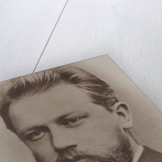 Portrait of the composer Pyotr Ilyich Tchaikovsky, 1874 by Anonymous