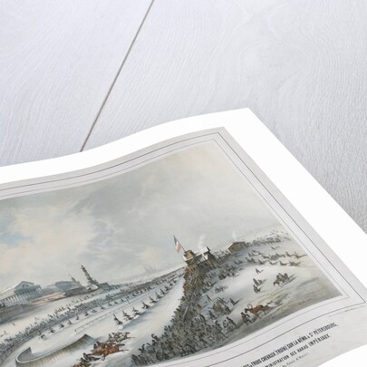 Winter Races on the Neva in St Petersburg, 1859 by Anonymous