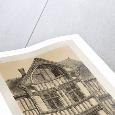 …Pl. 25, Maison En Bois Sculpte A Cravan, published 1860 by Victor Petit