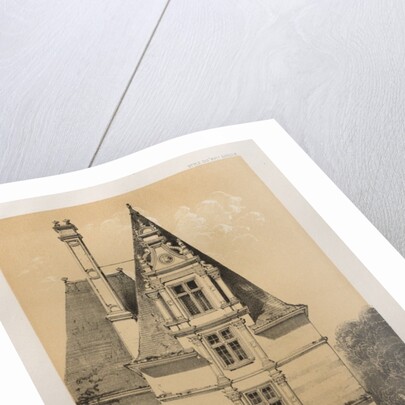 …Pl. 37, Château De La Ranciere, 1860 by Victor Petit