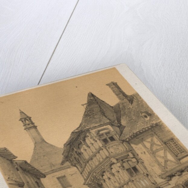 …Pl. 5, Maison en Bois a Bourbon-Lancy, 1860 by Victor Petit