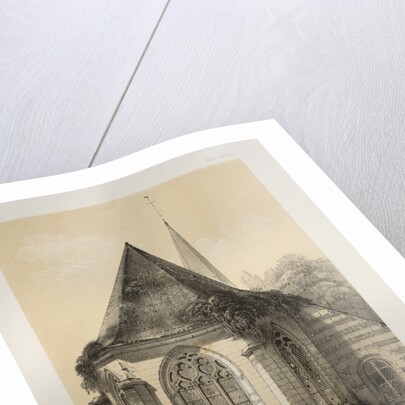 …Pl. 56, Église Du Tilleul, 1860 by Victor Petit