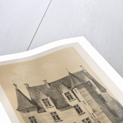 …Pl. 57, Château De La Poissonnière, 1860 by Victor Petit